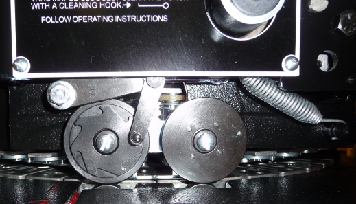 Material Feed Wheel Area